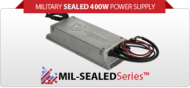 Military sealed waterproof IP67 AC DC power supply